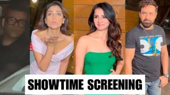 Emraan Hashmi, Shriya Saran, Mahima Makwana, Karan Johar, Rajeev Khandelwala & Others At Showtime Screening