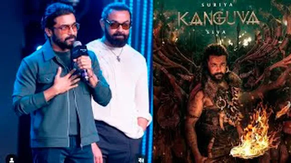 Suriya is an amazing actor to work with him - Bobby Deol, I call Siva as 'Teddy Bear' Kanguva' During Kanguva Announcement At Prime Video Event