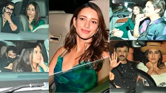 Tripti Dimri, Arjun Kapoor-Malaika Arora, Tamannaah Bhatia-Vijay Varma, Richa Chadha-Ali Fazal, Sonam Kapoor At Karan Johar's House Party