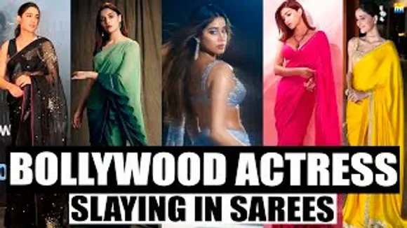 Janhvi Kapoor, Kriti Sanon, Ananya Panday, Saiee Manjrekar & Sara Ali Khan - Bollywood Actresses Slaying in Stunning Sarees