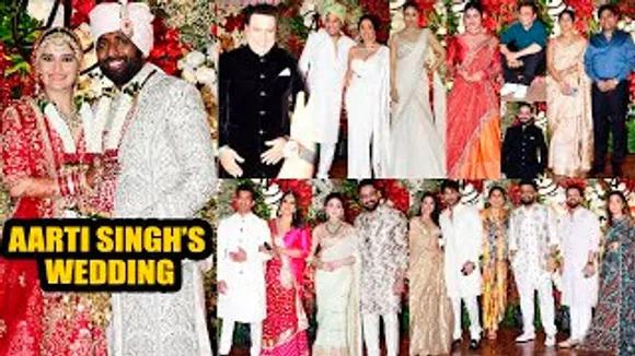 Arti Singh's Wedding - Govinda, Krushna Abhishek, Kapil Sharma, Priyanka Chahar Choudhary & Celebs Arrive At The Wedding