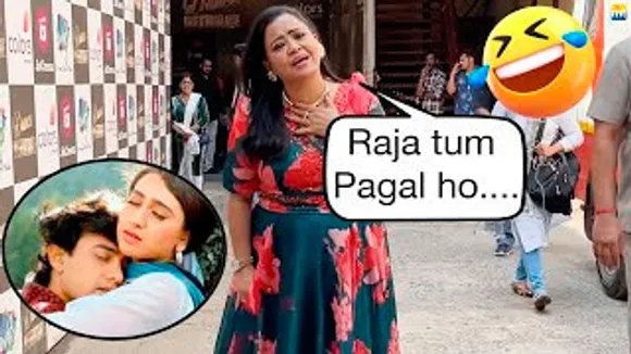 Bharti Singh Mimics Karishma Kapoor's Famous Dialogue From Raja Hindustani