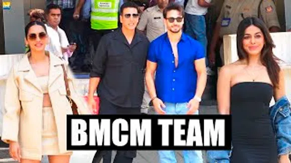 Bade Miyan Chote Miyan Team Akshay Kumar, Tiger Shroff, Manushi Chhillar & Alaya F Leave Dubai For Movie's Grand Event