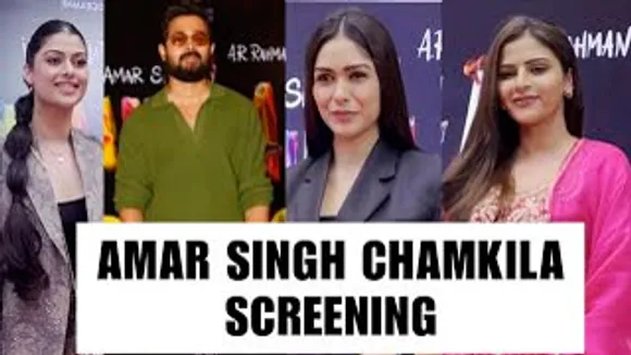 Mrunal Thakur, Bhuvan Bam, Saiyami Kher, Avantika Dassani & Celebs At Amar Singh Chamkila Screening