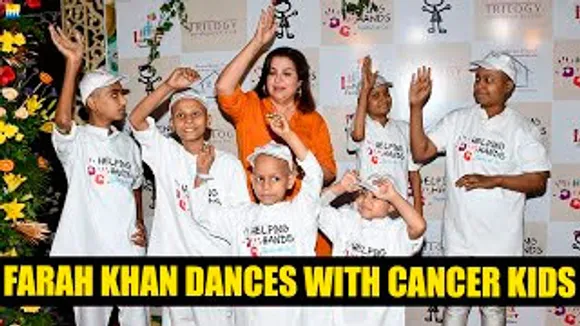 Farah Khan Dances On Om Shanti Om Song With Pediatric Cancer Kids; Offer's Helping Hands Charity