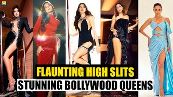 Stunning Bollywood Queens Rocking High Slits: Iconic Style Moments - Janhvi Kapoor, Kiara Advani, Nora Fatehi, Kriti Sanon & Saiee Manjrekar