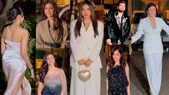 Shilpa Shetty, Shiv Thakare, Manisha Rani, Mannara Chopra & Other Celebs At An Event