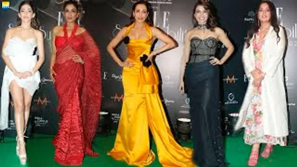 Malaika Arora, Raveena Tandon, Samantha Ruth Prabhu, Alaya F & Celebs Come Together At An Awards Night