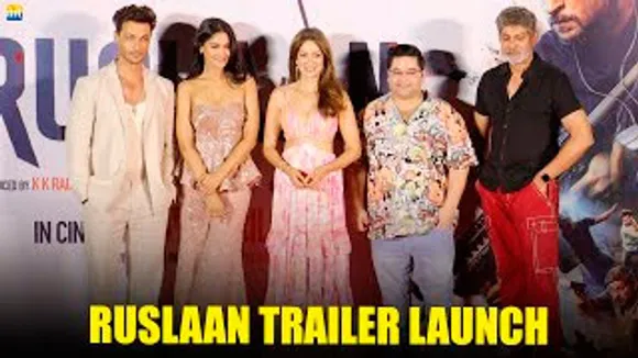 RUSLAAN Trailer Launch With Aayush Sharma, Jagapathi Babu, Sushrii Mehta & Vidya Malvade