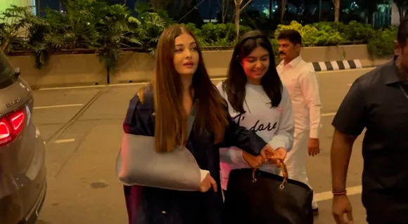 Aishwarya Rai Leaves For Cannes With An Injured Hand; Watch Video -