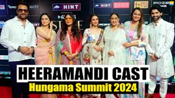 Heeramandi Cast Arrives To Attend Bollywood Hungama Style Icons Summit & Awards 2024