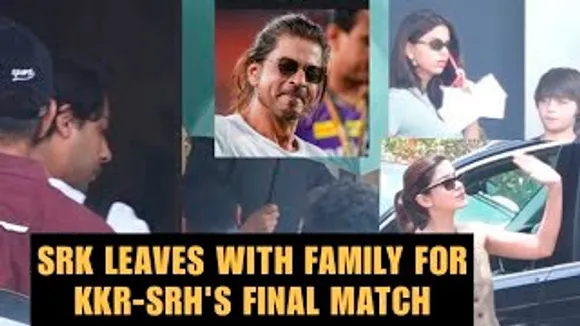 Shah Rukh Khan, Aryan Khan, Suhana Khan, Ananya Pandey Leave For KKR-SRH'S Final Match In IPL 2024