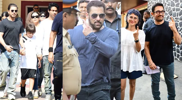 Khans Trio Shah Rukh Khan, Salman Khan and Aamir Khan Cast Vote In Bandra Loksabha Elections 2024