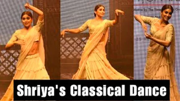 Shriya Saran Steals The Show With Her Classical Dance On The Ramp