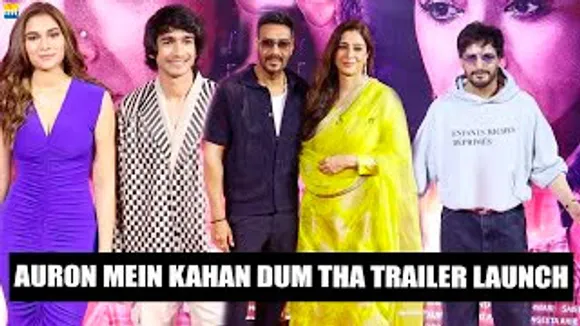 Auron Mein Kahan Dum Tha TRAILER Launch: Ajay Devgn, Tabu, Saiee Manjrekar, Shantanu Maheshwari & Jimmy Shergill Arrive For The Event