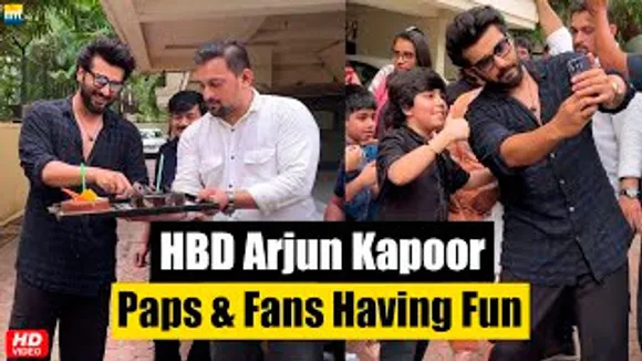 Singham 3 Villain Arjun Kapoor Celebrates Birthday With Fans & Media