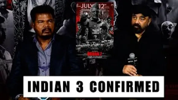 Indian 2 is too big that's why Indian 3 is Coming Kamal Haasan & Shankar confirm at the Trailer Launch