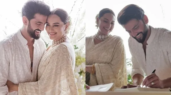 Sonakshi Sinha and Zaheer Iqbal Are Officially Married Now; See Pictures