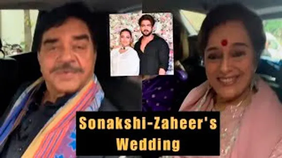 Dad Shatrughan Sinha & Mom Poonam Sinha off for Daughter's Sonakshi Sinha Wedding with Zaheer Iqbal