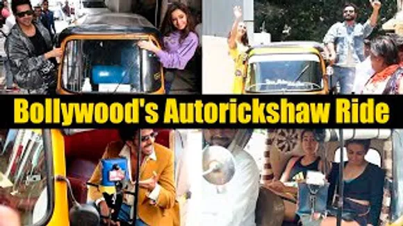 Bollywood Celebrities Take an Autorickshaw Through Mumbai: Varun Dhawan, Kartik Aryan, Shraddha Kapoor, Sara Ali Khan, Vicky Kaushal & Kiara Advani