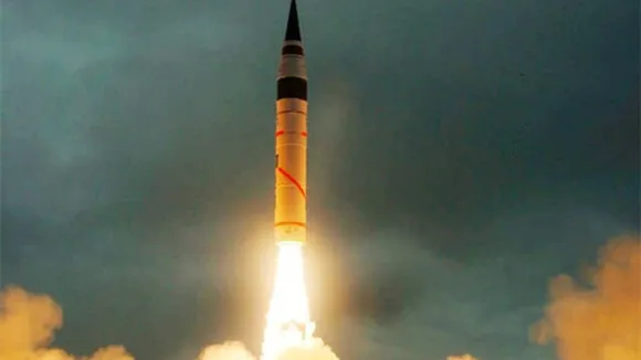 भारत ने नई पीढ़ी की बैलिस्टिक 'अग्नि प्राइम' मिसाइल का सफल परीक्षण किया