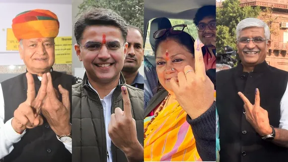 राजस्थान में पहले दो घंटों में 10.67% मतदान हुआ
