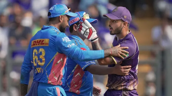 MI vs KKR: Suryakumar Yadav, Nitish Rana and Hrithik Shokeen fined