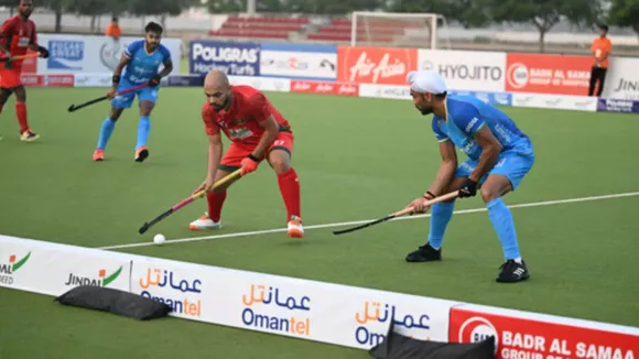 Maninder scores 4 goals in India's 15-1 rout over Bangladesh in Asian Hockey 5s WC Qualifiers