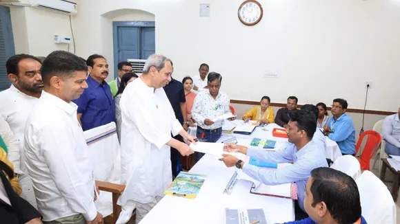 Naveen Patnaik files nomination paper from Hinjili Assembly segment for 6th time