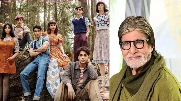 Amitabh Bachchan showers blessings on grandson Agastya ahead of 'The Archies' release