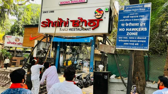 Marathi signboards: MNS leader, workers booked for vandalising shops in Pune