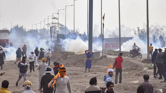 Tear gas fired as farmers gather at Shambhu border to resume stir