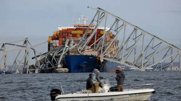 Baltimore bridge collapse: Biden appreciates the call that saved lives