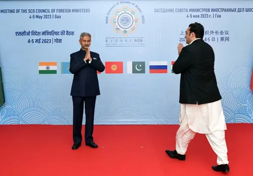 No handshake, S Jaishankar greets SCO counterparts with namaste