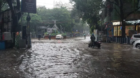 Roads of Kolkata West Bengal Rains