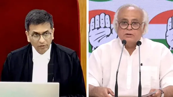 CJI D Y Chandrachud Jairam Ramesh