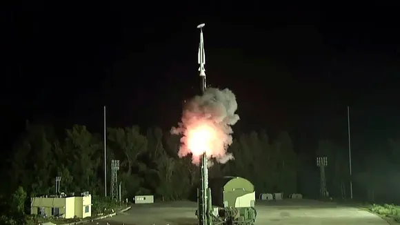 Flight trial of DRDO's long range hypersonic missile being successfully conducted at Dr. APJ Abdul Kalam Island, off-the-coast of Odisha.