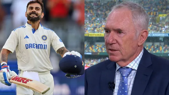Virat Kohli and Allan Border