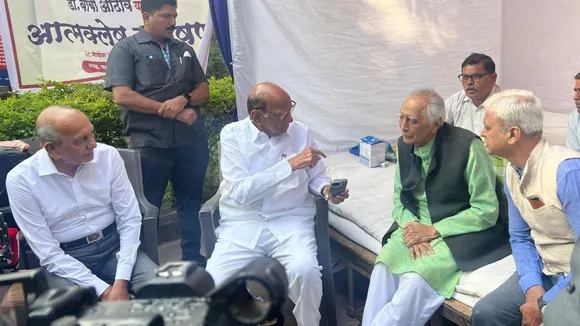 Sharad Pawar Baba Adhav