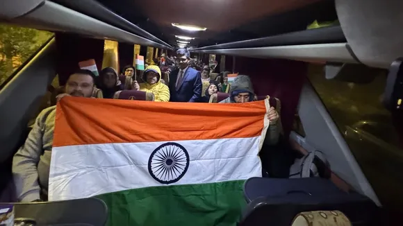 74 Indian nationals evacuated from Syria on Tuesday, December 10, 2024.