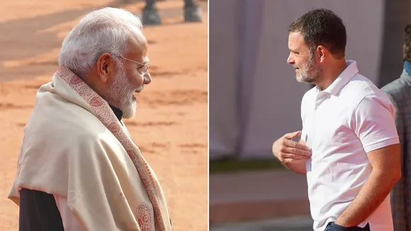 Narendra Modi and Rahul Gandhi