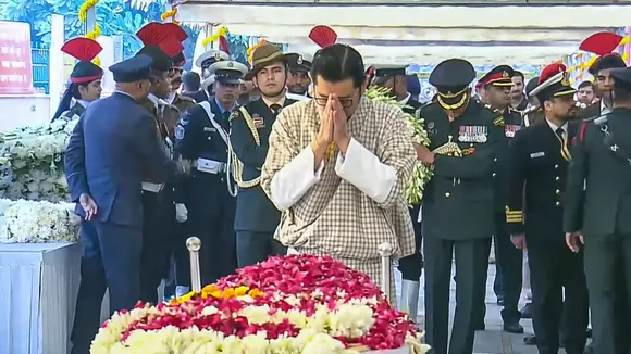 Jigme Khesar Namgyel Wangchuck Manmohan Singh