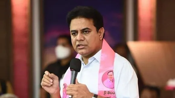BRS K T Rama Rao Formula E Race