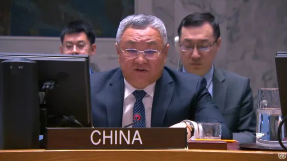 China United Nations Fu Cong UNSC