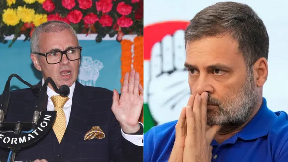 Omar Abdullah Rahul Gandhi INDIA Alliance