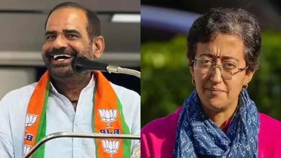 Ramesh Bidhuri Atishi Kalkaji