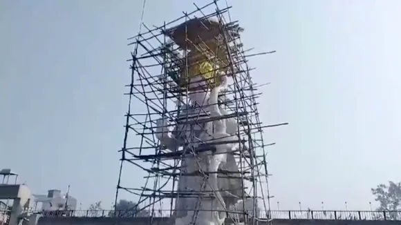 Sambhal Ram statue