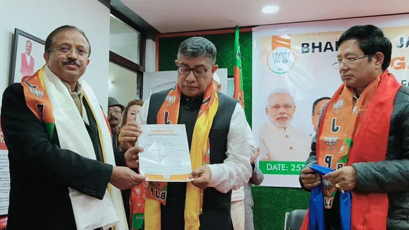 Sikkim BJP President D R Thapa