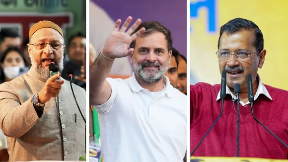 Delhi Elections Asaduddin Owaisi Rahul Gandhi Arvind Kejriwal
