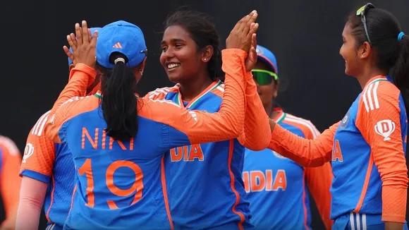 India beat South Africa in women's U19 T20 WC